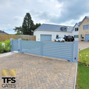 aluminium driveway gates